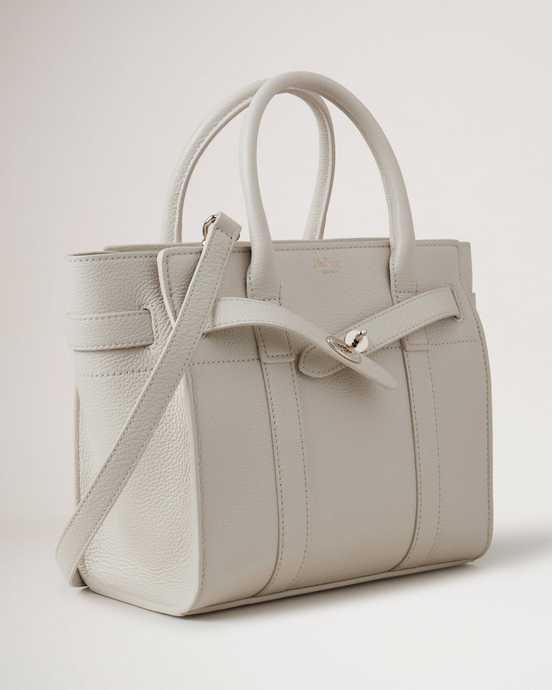 Mini Zipped Bayswater Chalk Small Classic Grain - 4