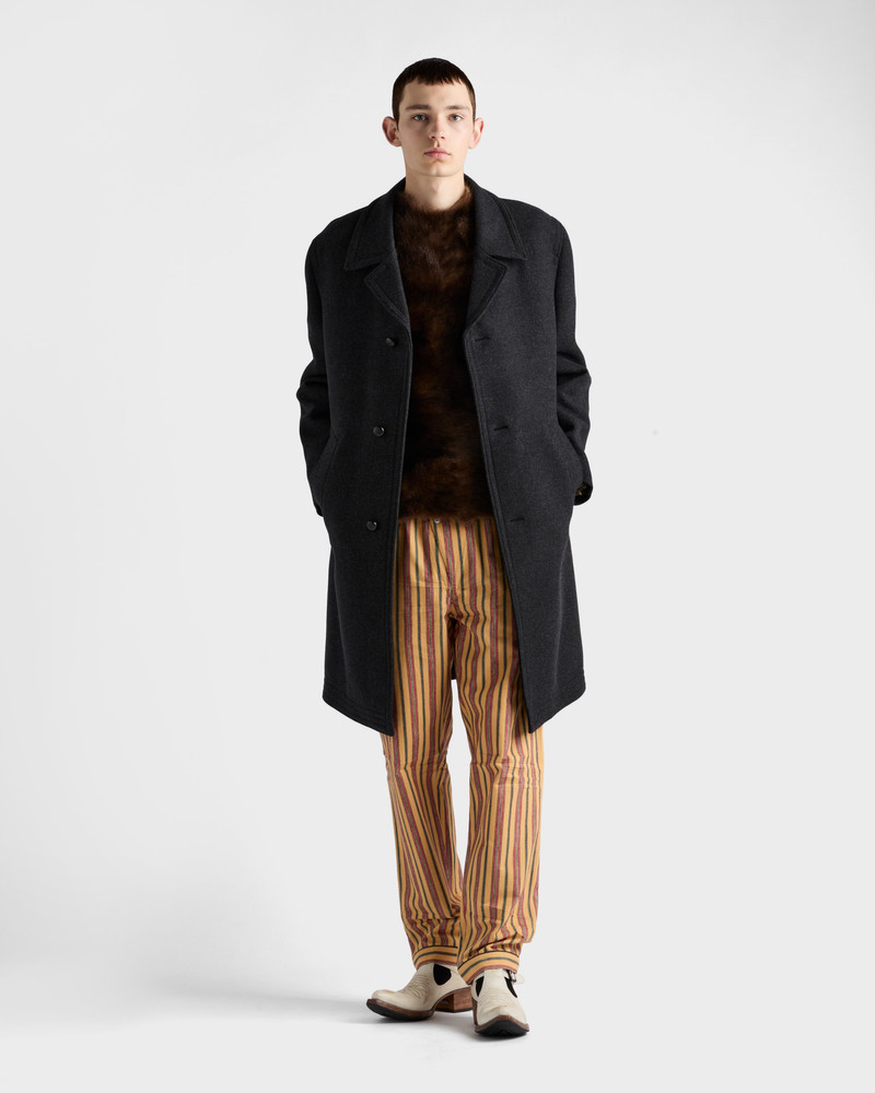 Prada Striped cotton pants outlook