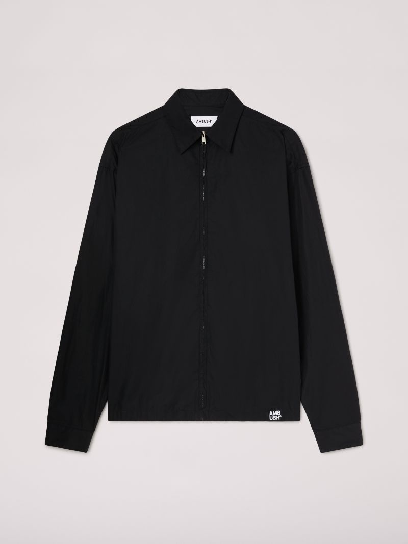 ZIP-UP COTTON SHIRT - 1