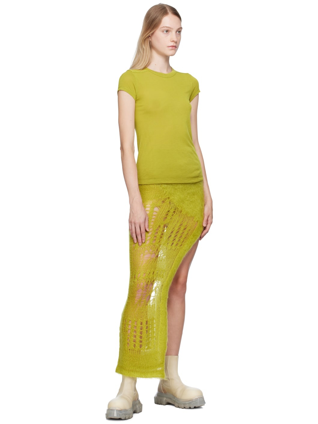Yellow Ziggy Maxi Skirt - 4