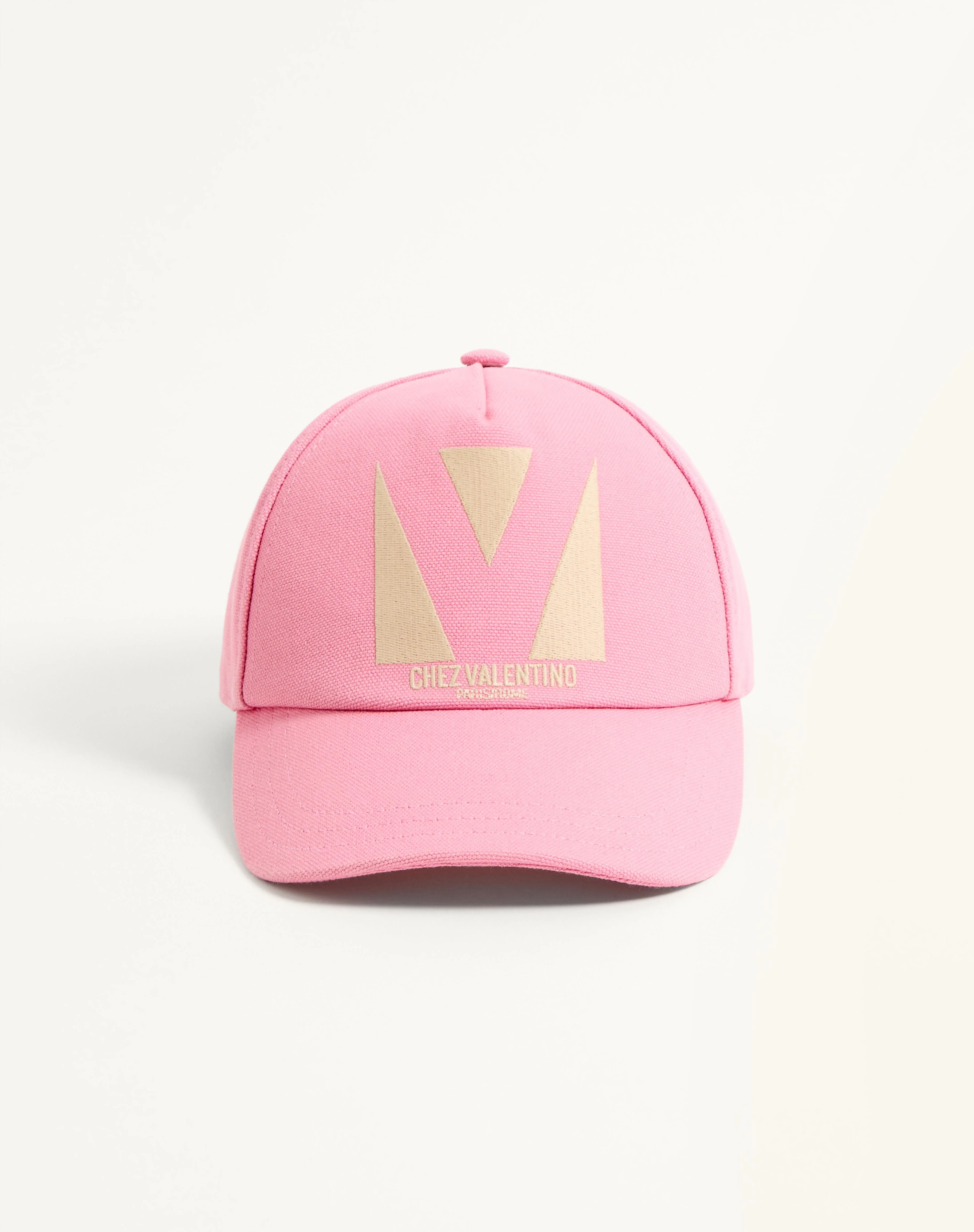 CHEZ VALENTINO COTTON BASEBALL CAP - 1