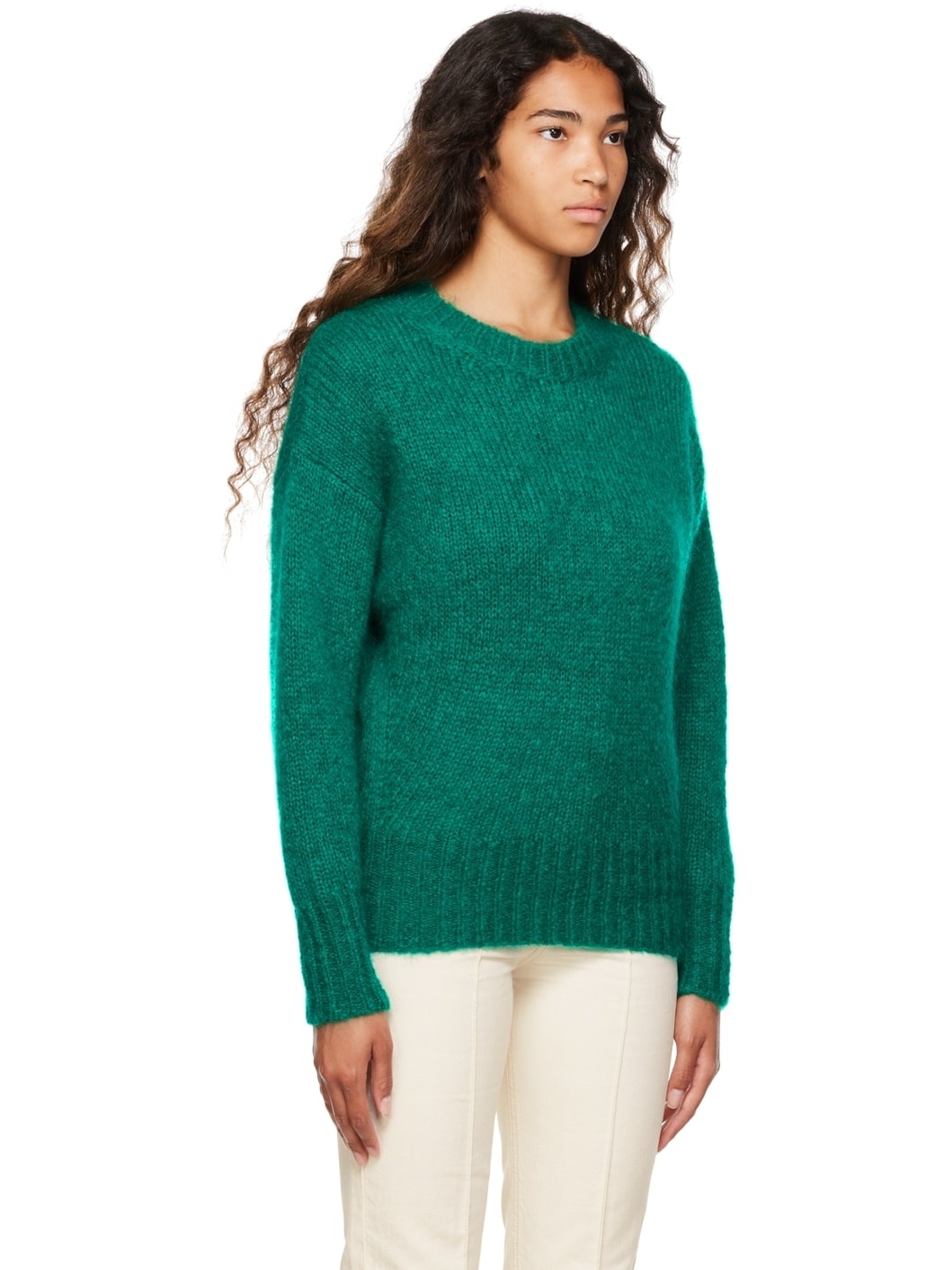 Green Estelle Sweater - 2