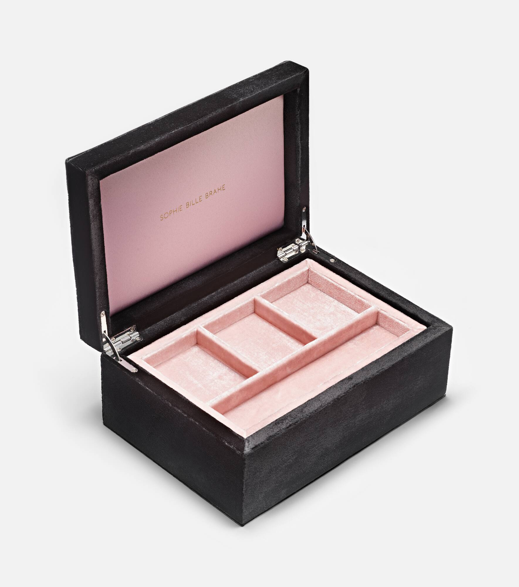 Trésor Grande velvet jewelry box - 5