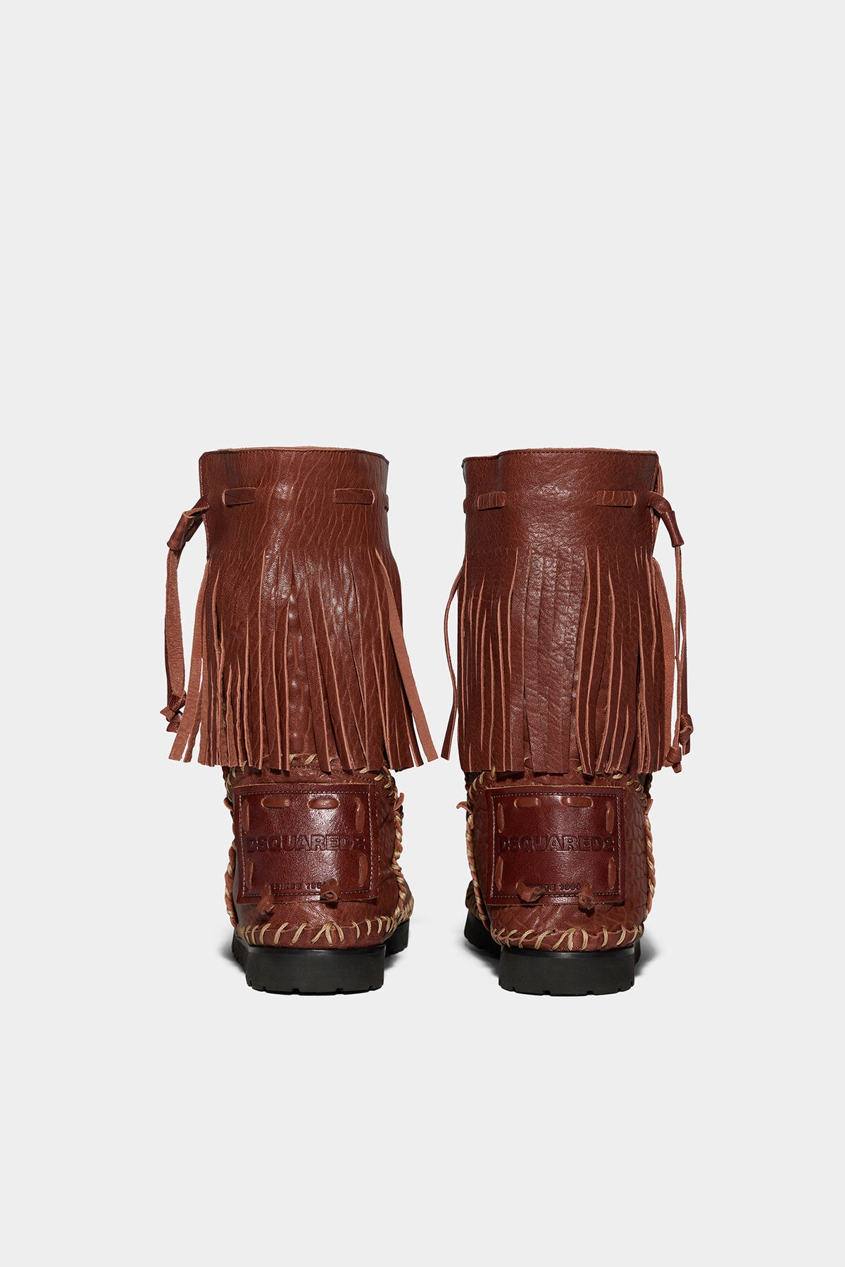 FRINGES ANKLE BOOTS - 2