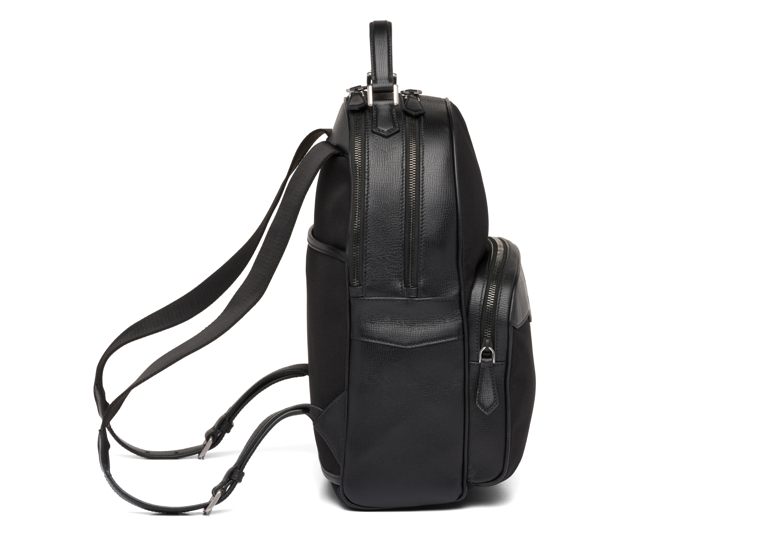 Waterford
St James Leather Tech Backpack Black - 3