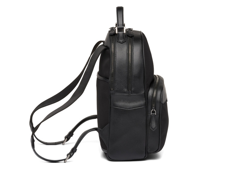Waterford
St James Leather Tech Backpack Black 3