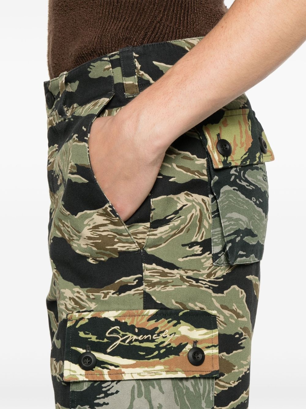 camouflage-pattern cargo pants - 5