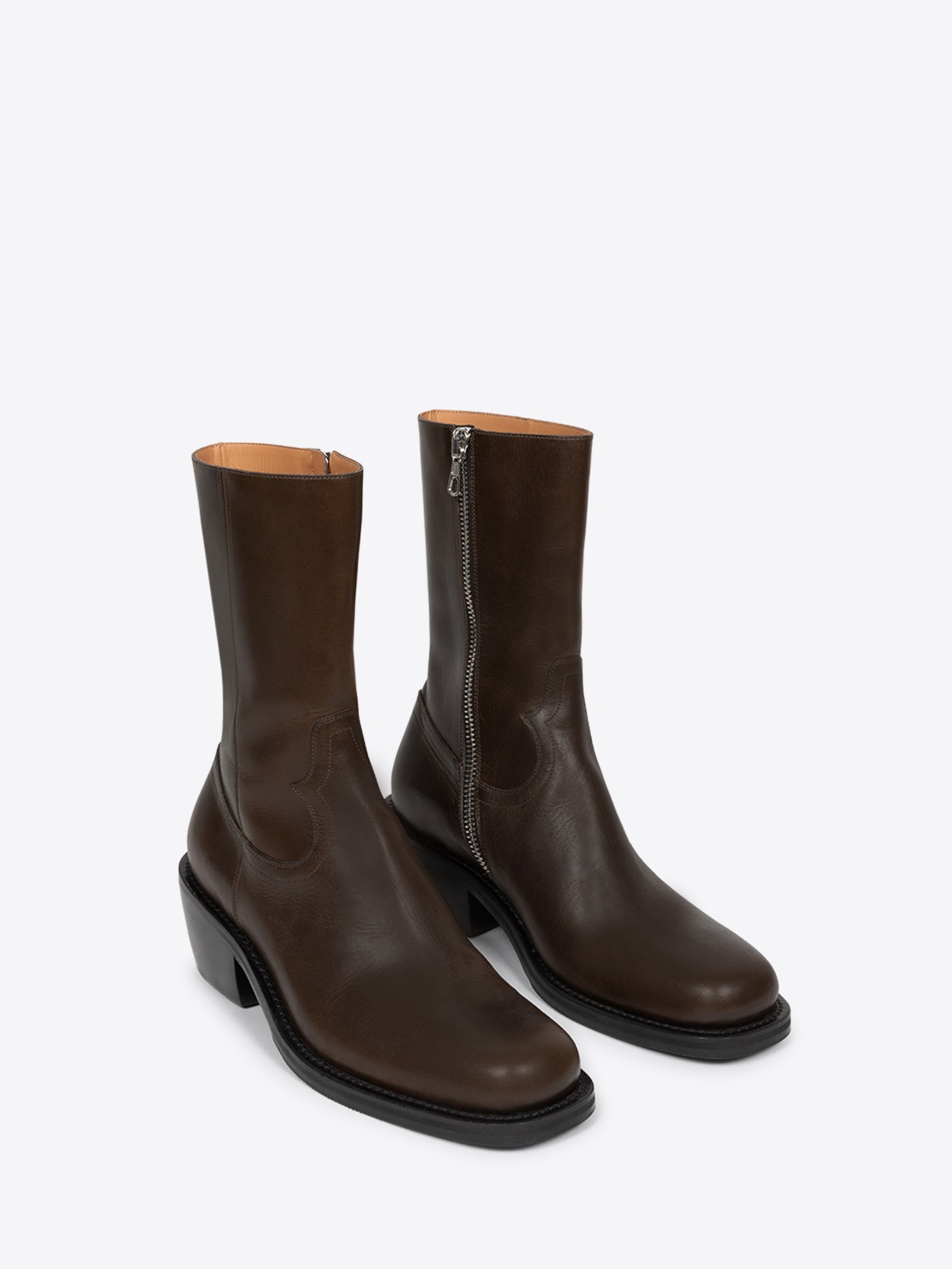 HIGH LEATHER BOOTS - 3