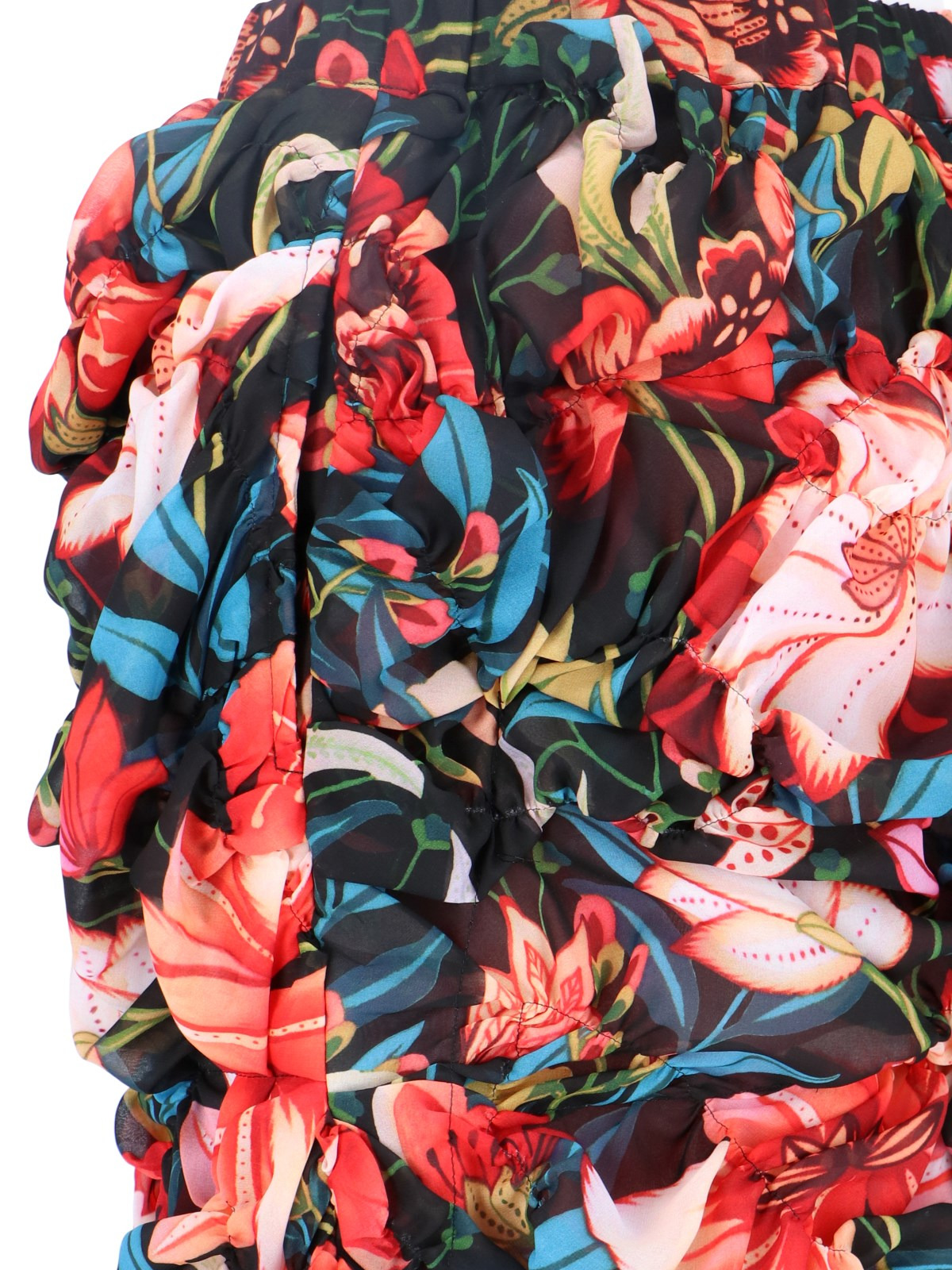 FLORAL MIDI SKIRT - 5