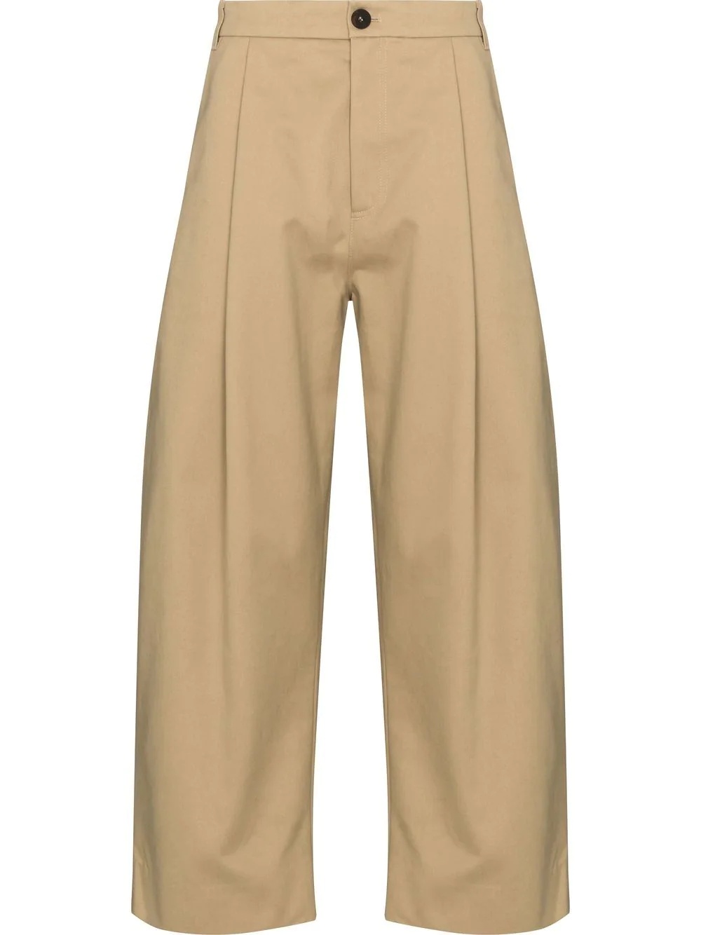 cropped wide-leg trousers - 1