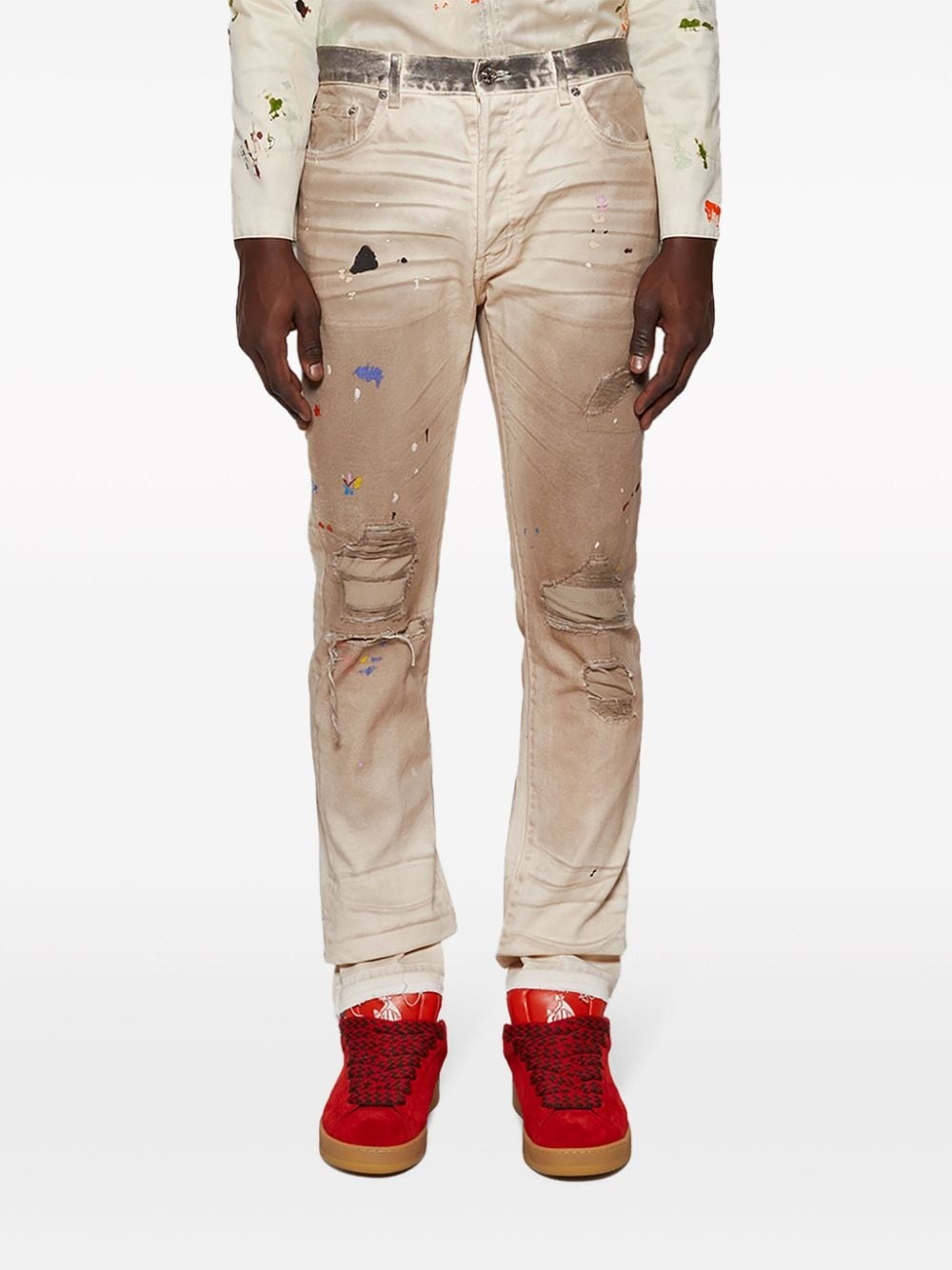 Hollywood distressed jeans - 3