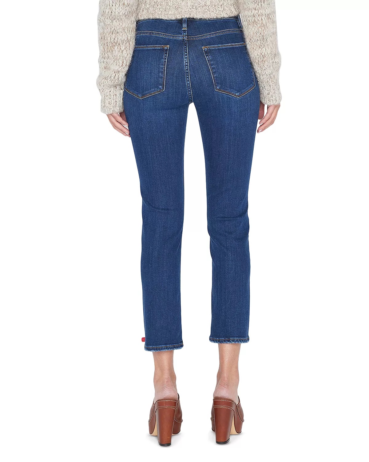 Le High Rise Straight Ankle Jeans - 3