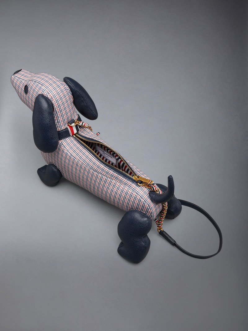 Hector check-pattern tote bag 5