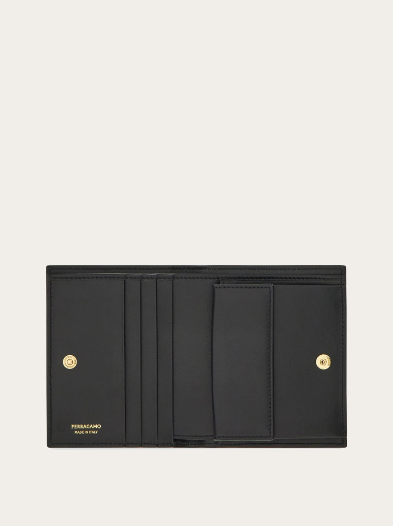 FERRAGAMO Gancini compact wallet outlook