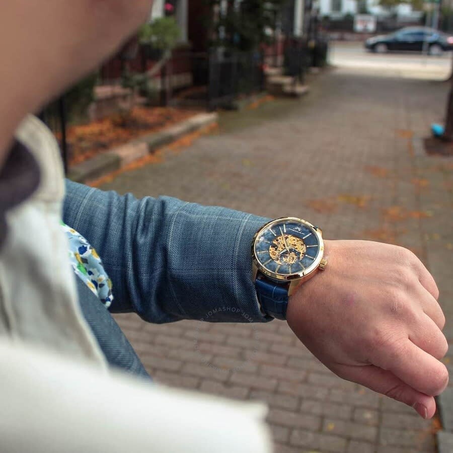 Porsamo Bleu - Porsamo Bleu Cassius Automatic Blue Dial Men's Watch 802BCAL - 2