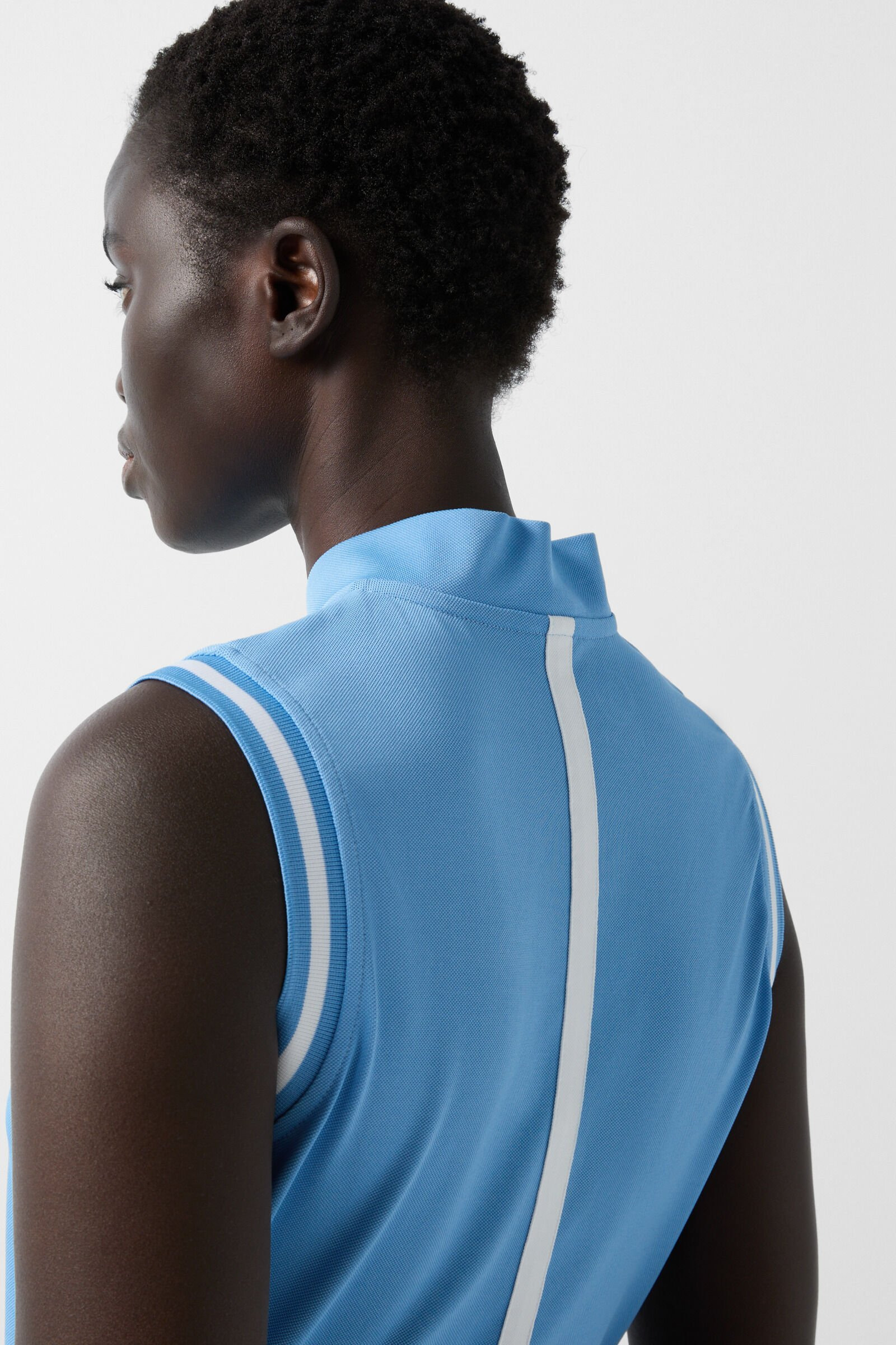 Evi Functional top in Light blue - 5