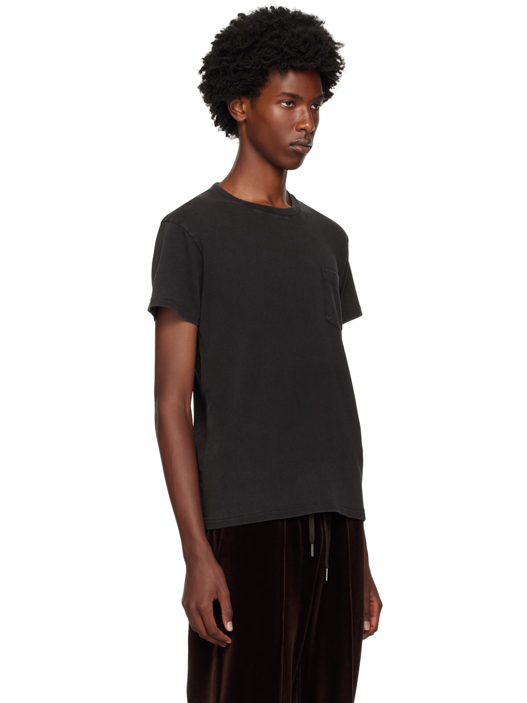 Gray Patch Pocket T-Shirt - 2