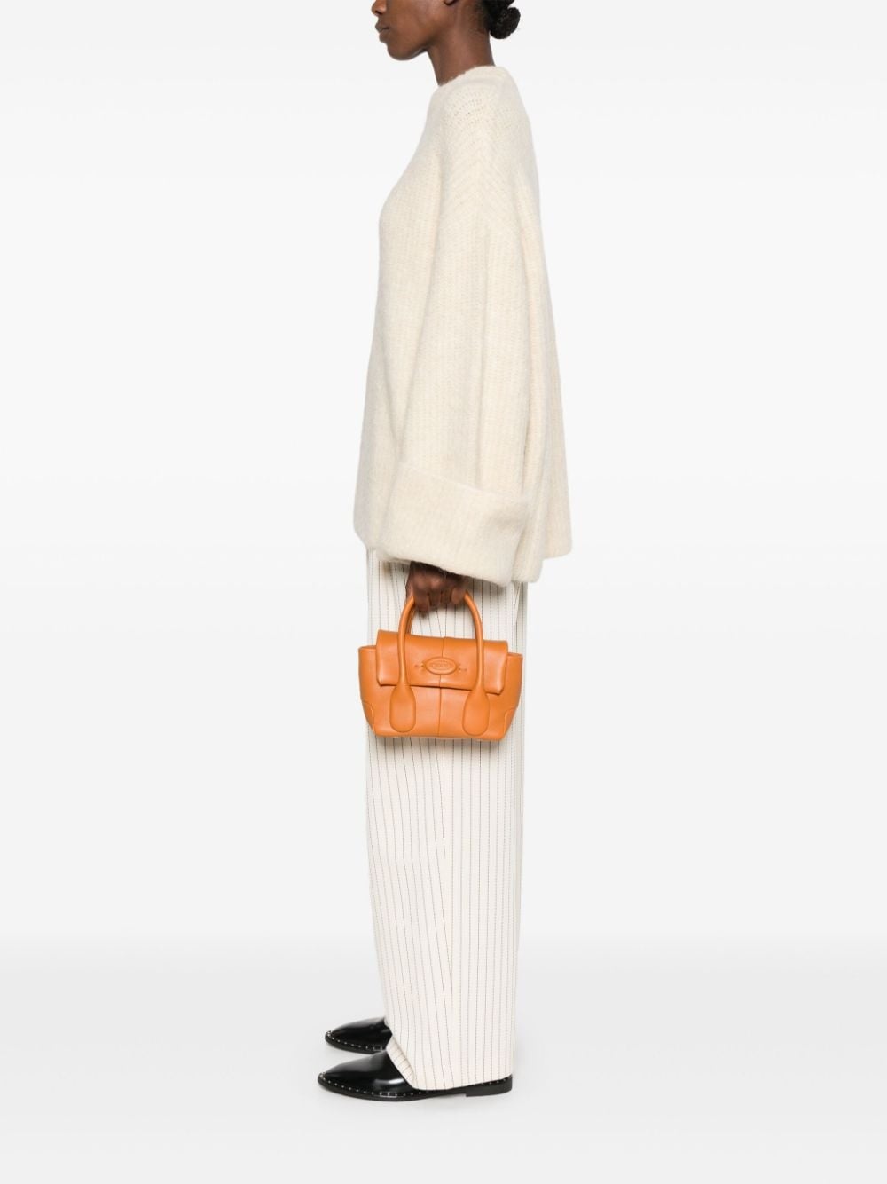 ハンドバッグ Tod'S Caramel Leather Mini Bag Reverse Handbag Tod's Caramel leather mini Bag Reverse handbag