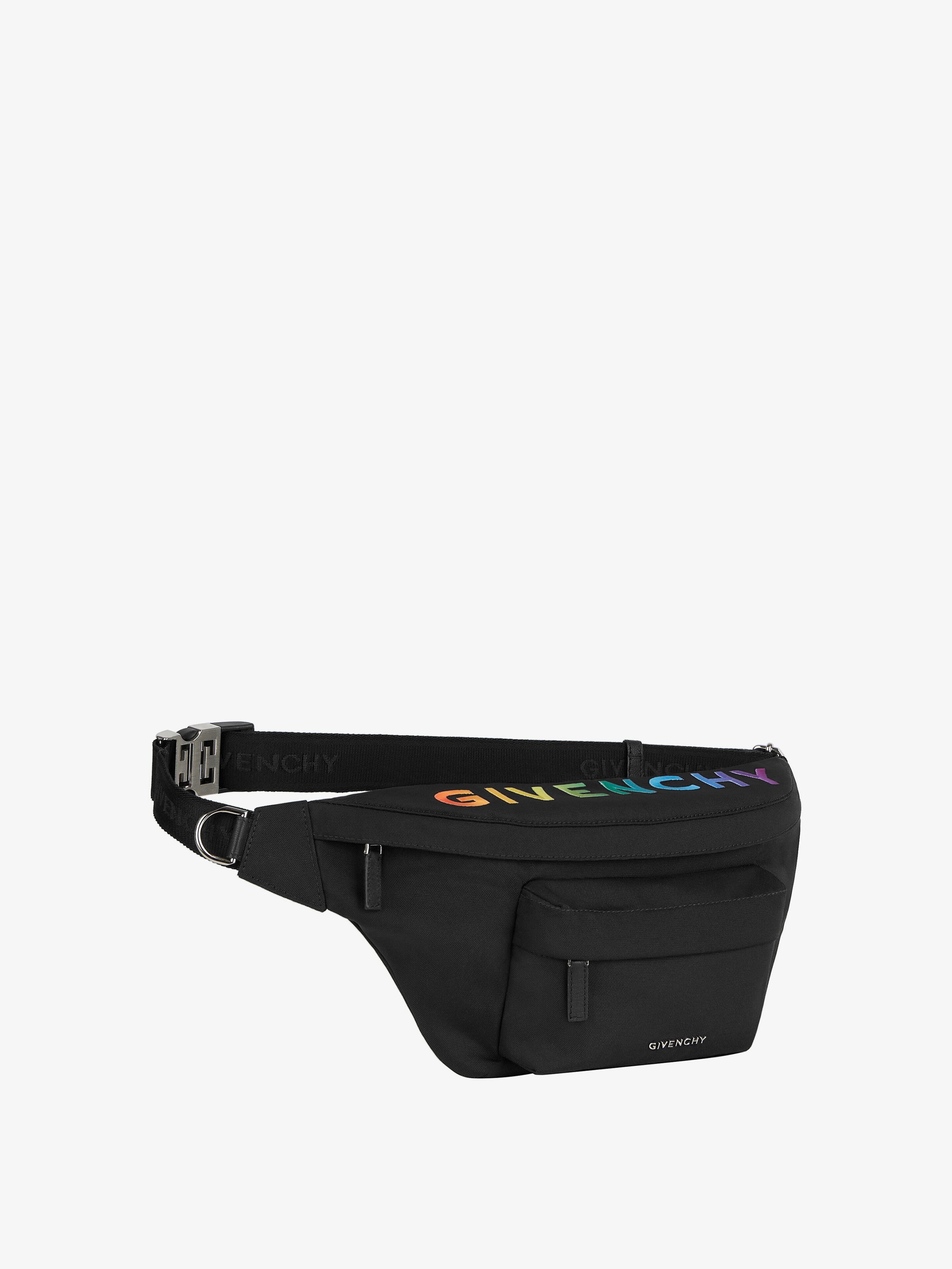 ESSENTIEL U FANNY PACK IN GIVENCHY EMBROIDERED CANVAS - 3