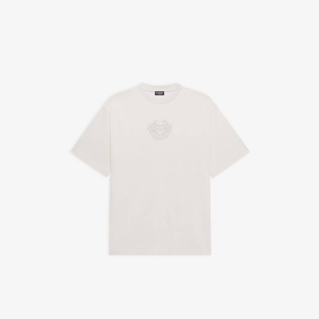 Men's Lion's Laurel Large Fit T-shirt in Cement Grey - 1