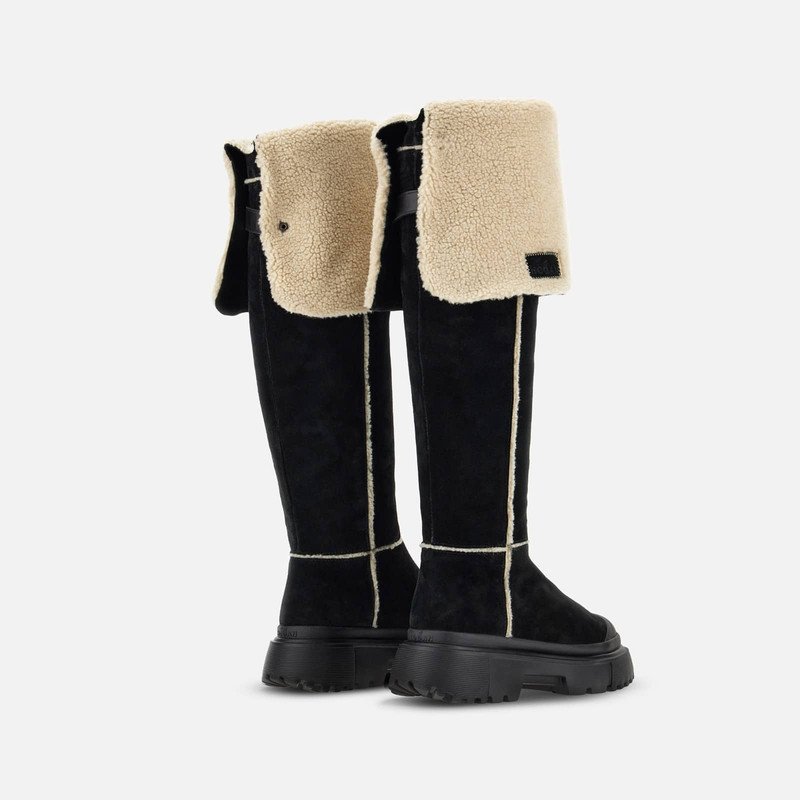HOGAN Boots Hogan H619 Black outlook