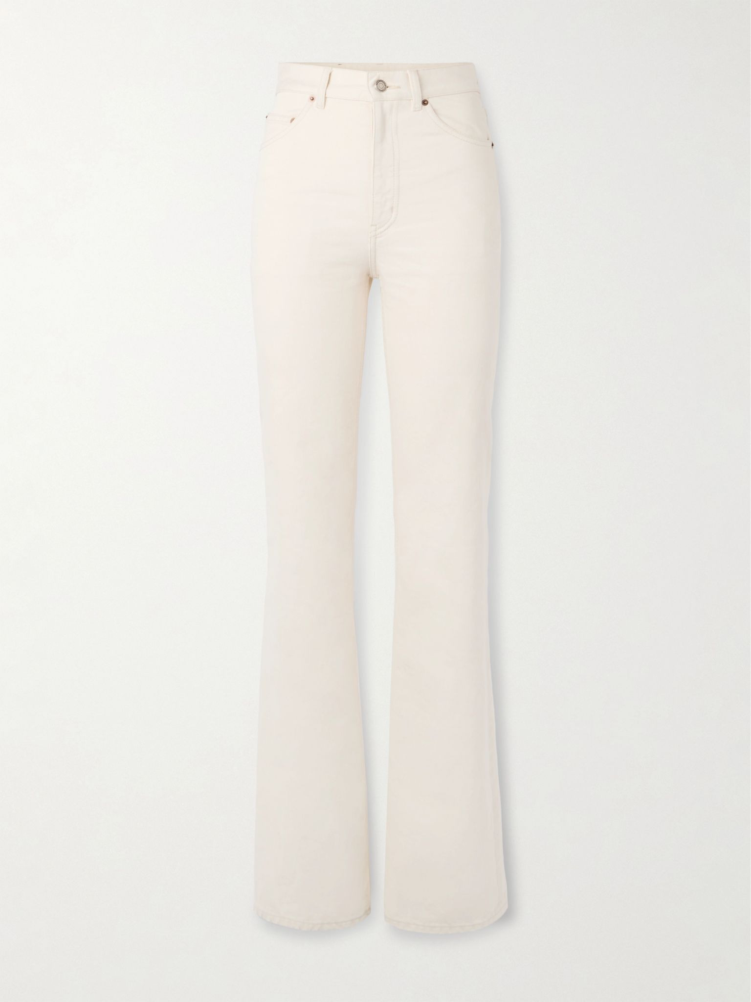 High-rise bootcut jeans Off-white - 1