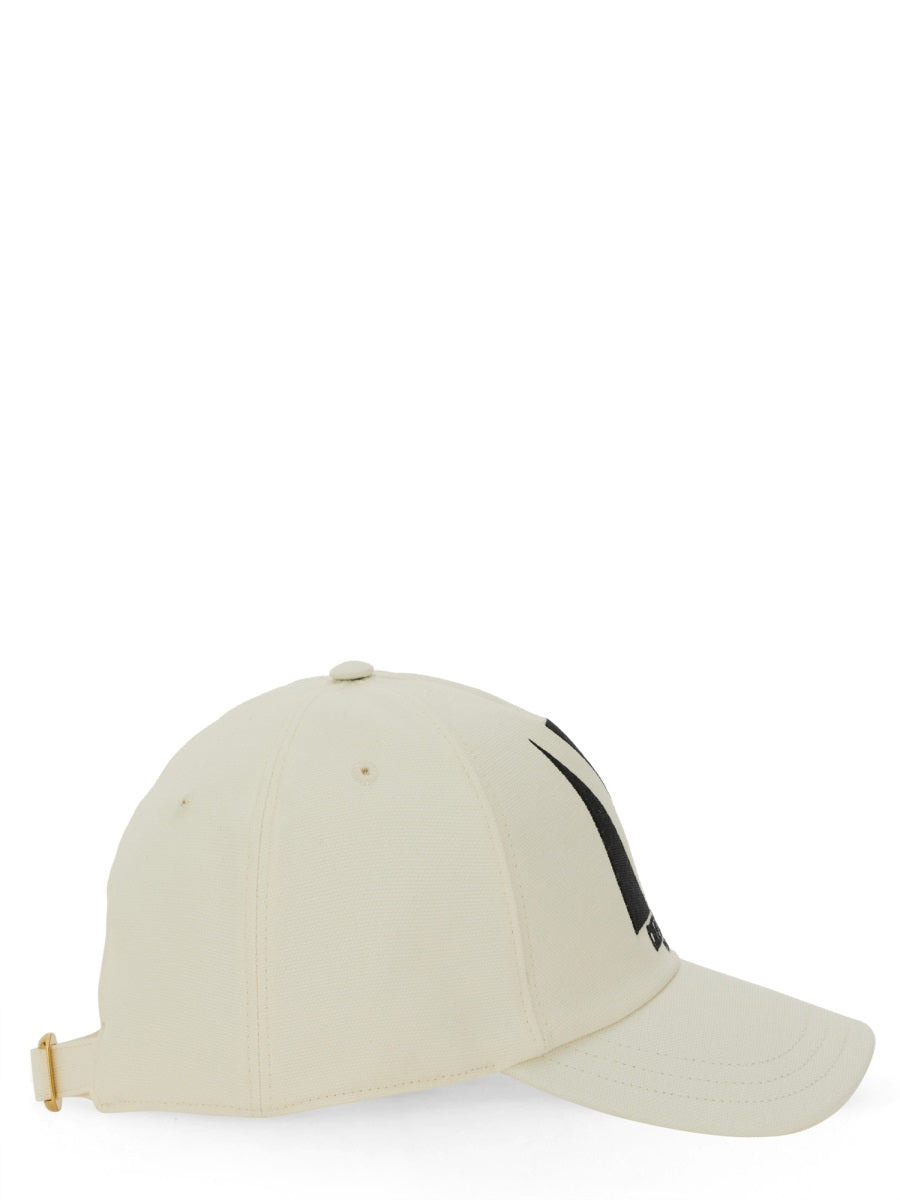 Valentino Garavani Men "Chez Valentino" Embroidered Baseball Cap - 2