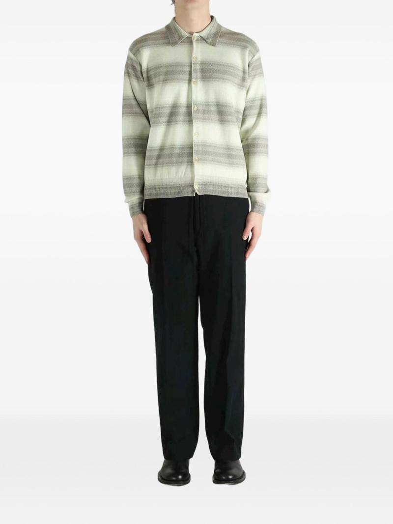 AURALEE striped cardigan outlook