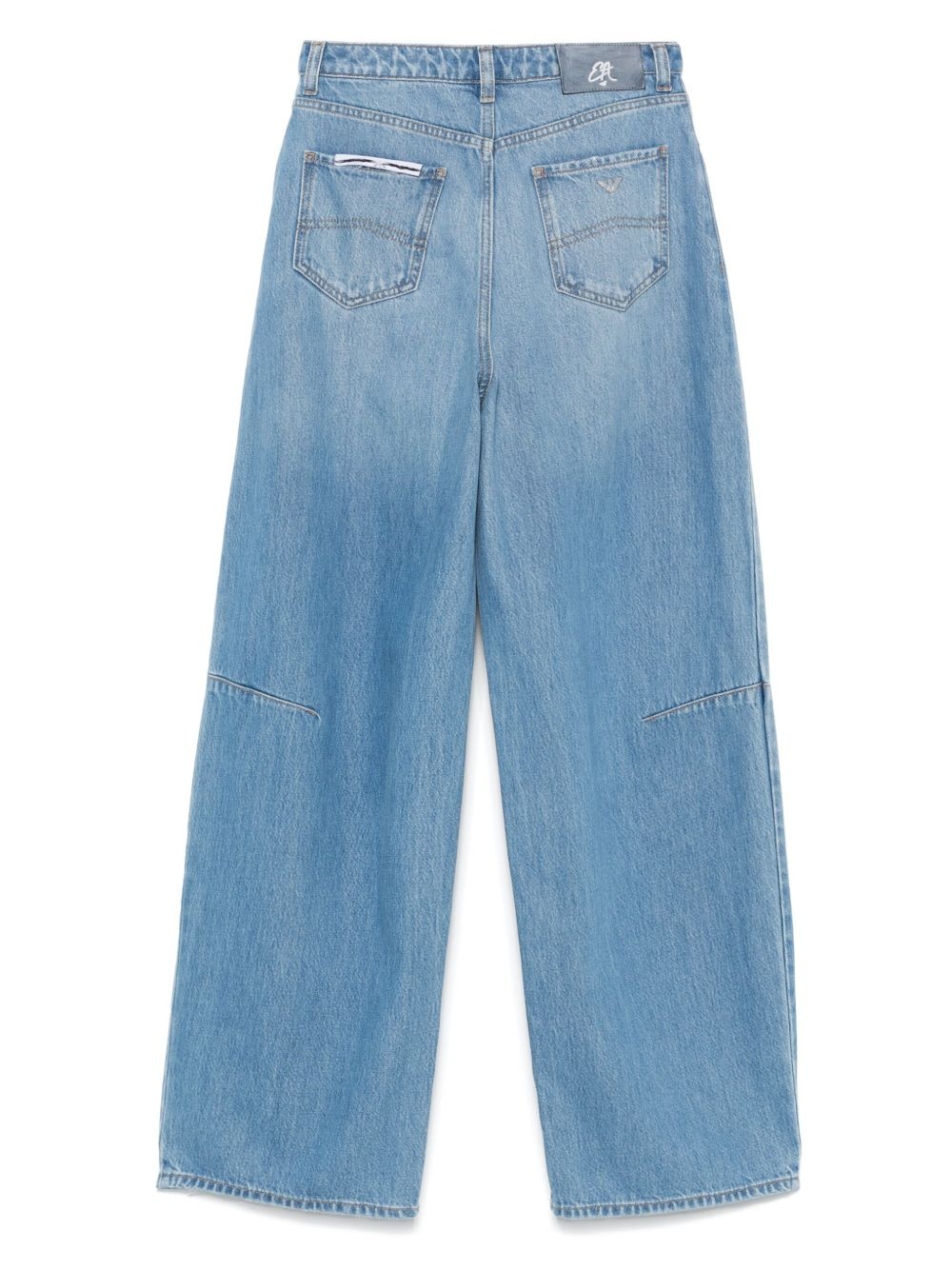 logo-patch jeans - 2