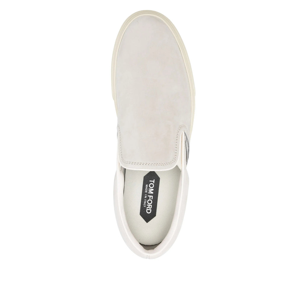 Tom Ford Grey Trainers - Slip-Ons Men - 2
