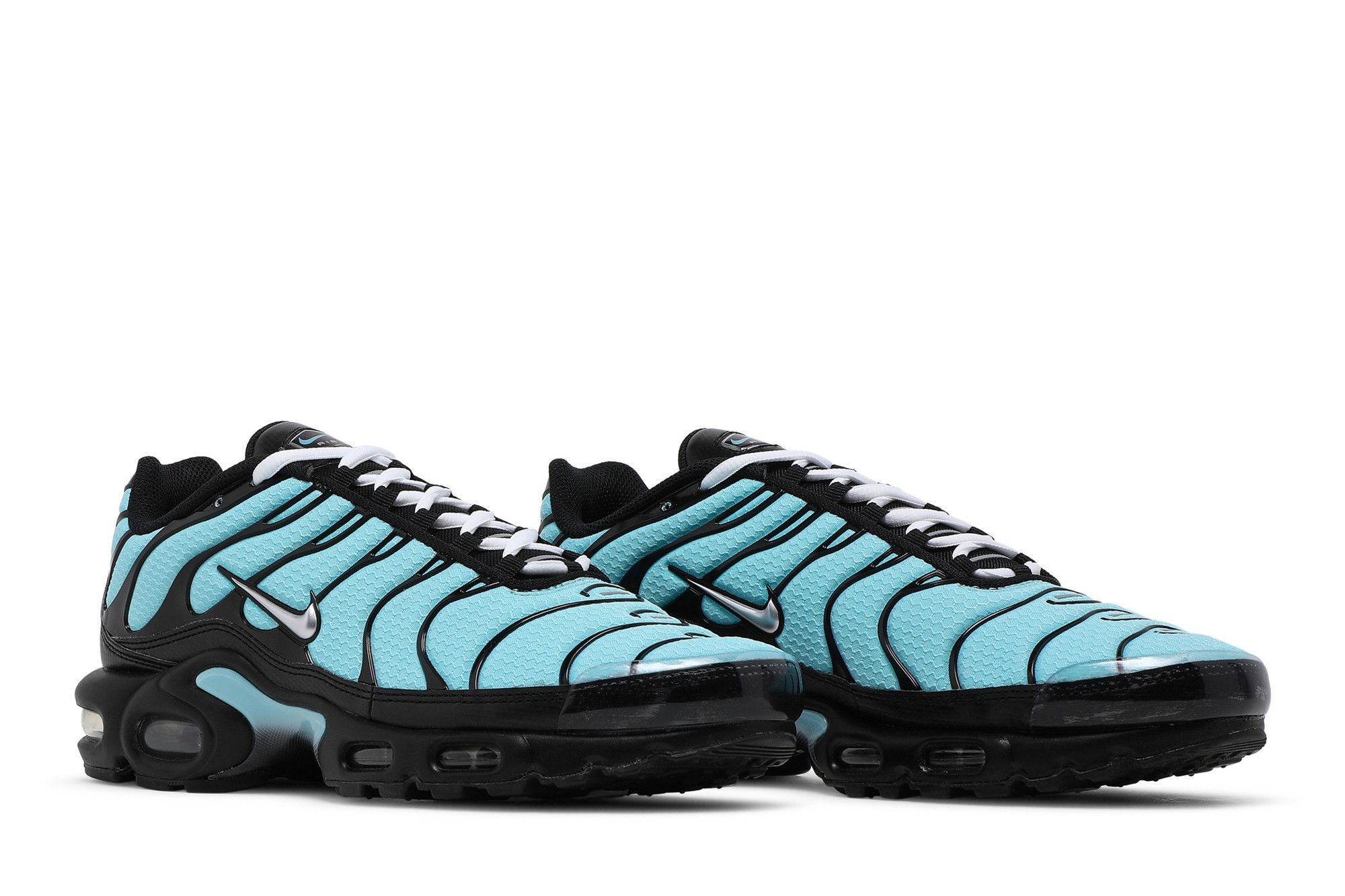 Nike Air Max Plus 'Aqua Silver' | goat | REVERSIBLE