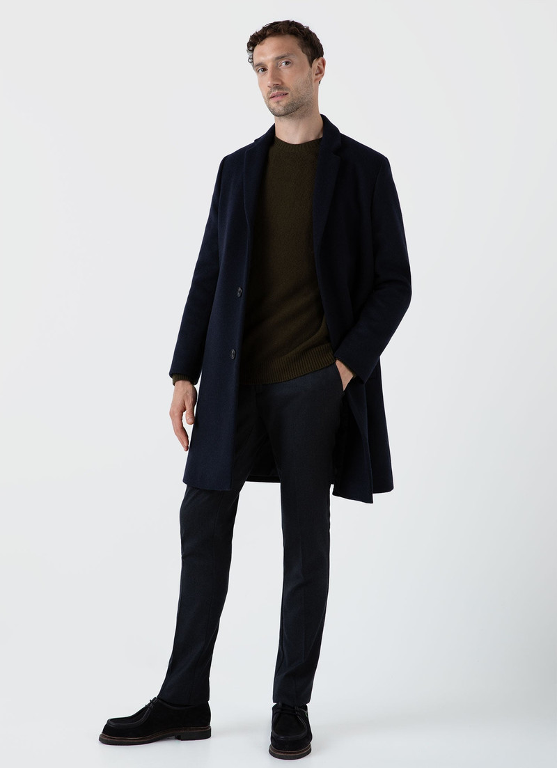 Sunspel Lambswool Crew Neck Jumper outlook