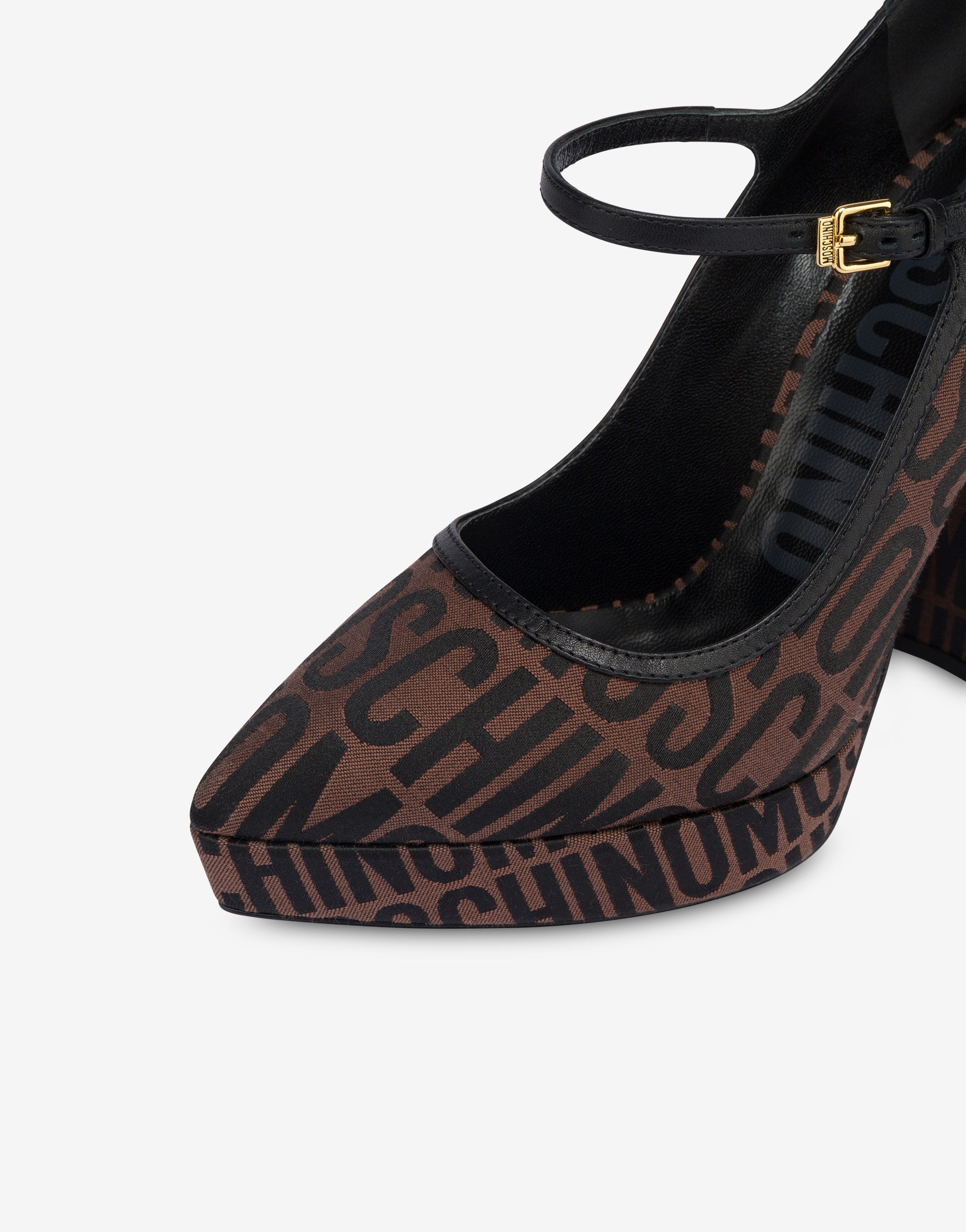 ALLOVER LOGO PLATFORM PUMPS - 4