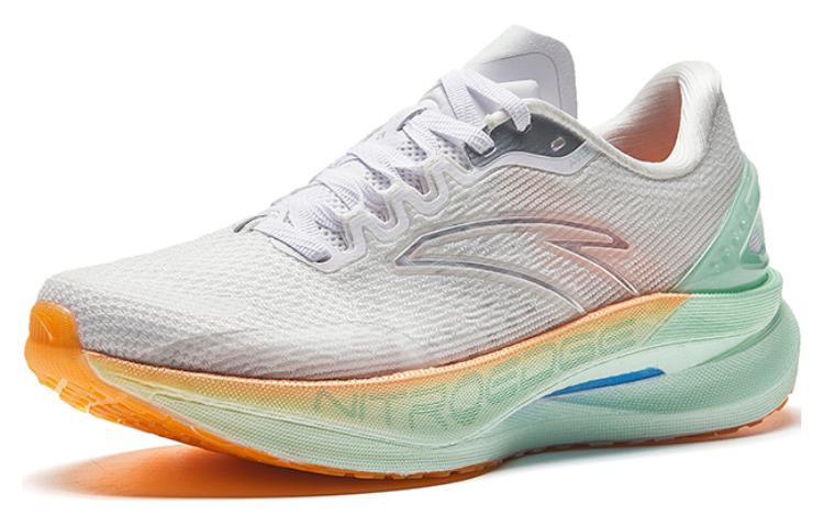 (WMNS) ANTA Running Series Sneakers 'White Green Yellow' 122335580S-8 - 2