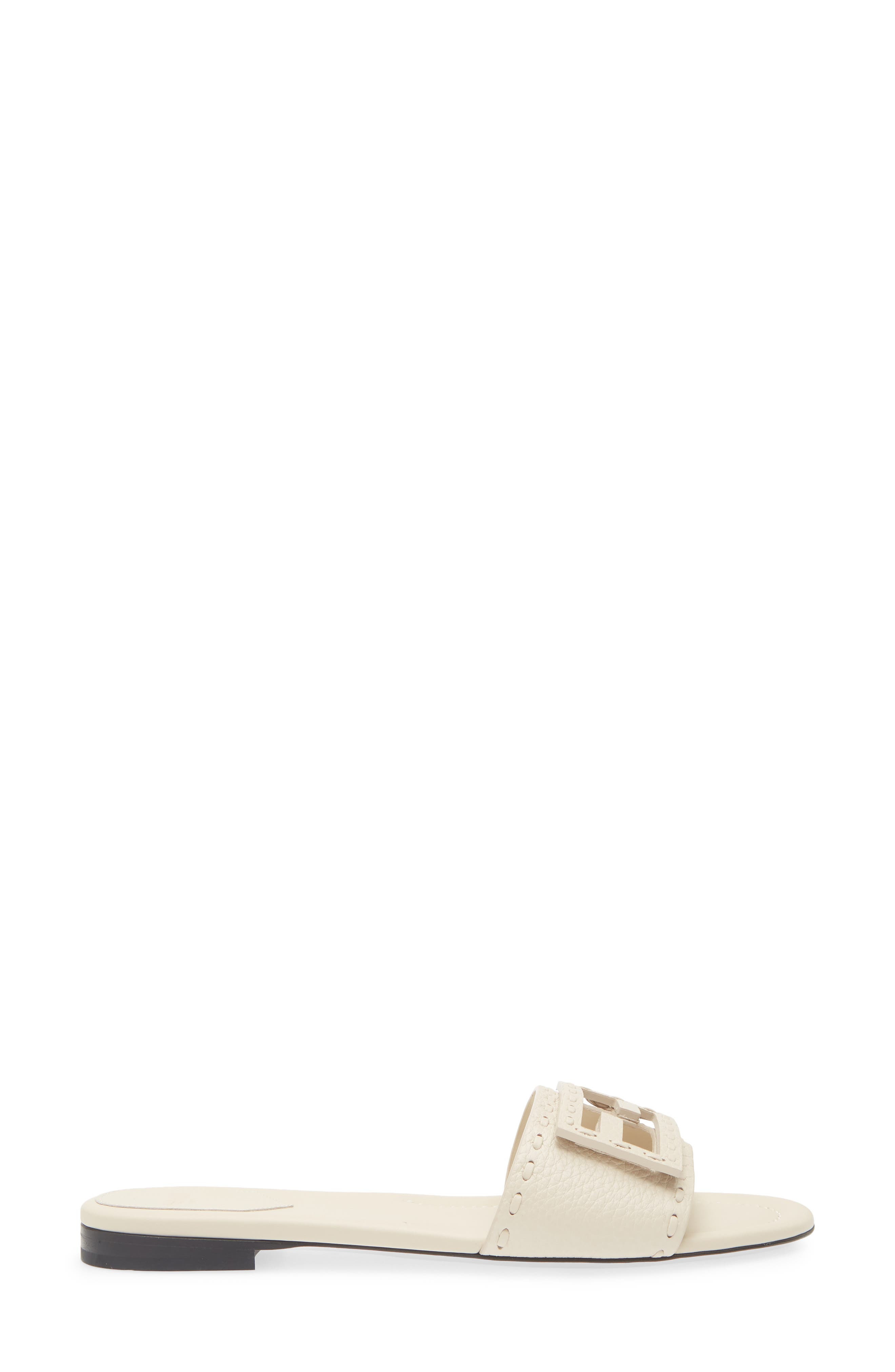 Fendi Signature Slide Sandal in Camelia at Nordstrom - 2