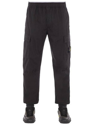 Stone Island Wappen Patch Cargo Track Pants Black outlook