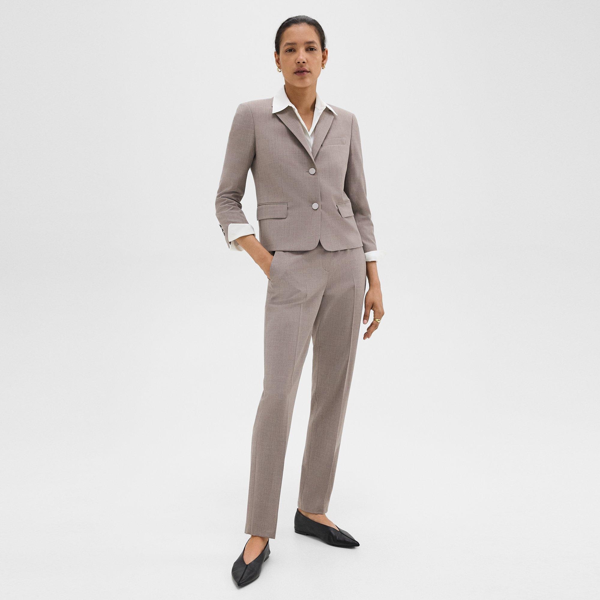 Boxy Blazer in Good Wool - 5