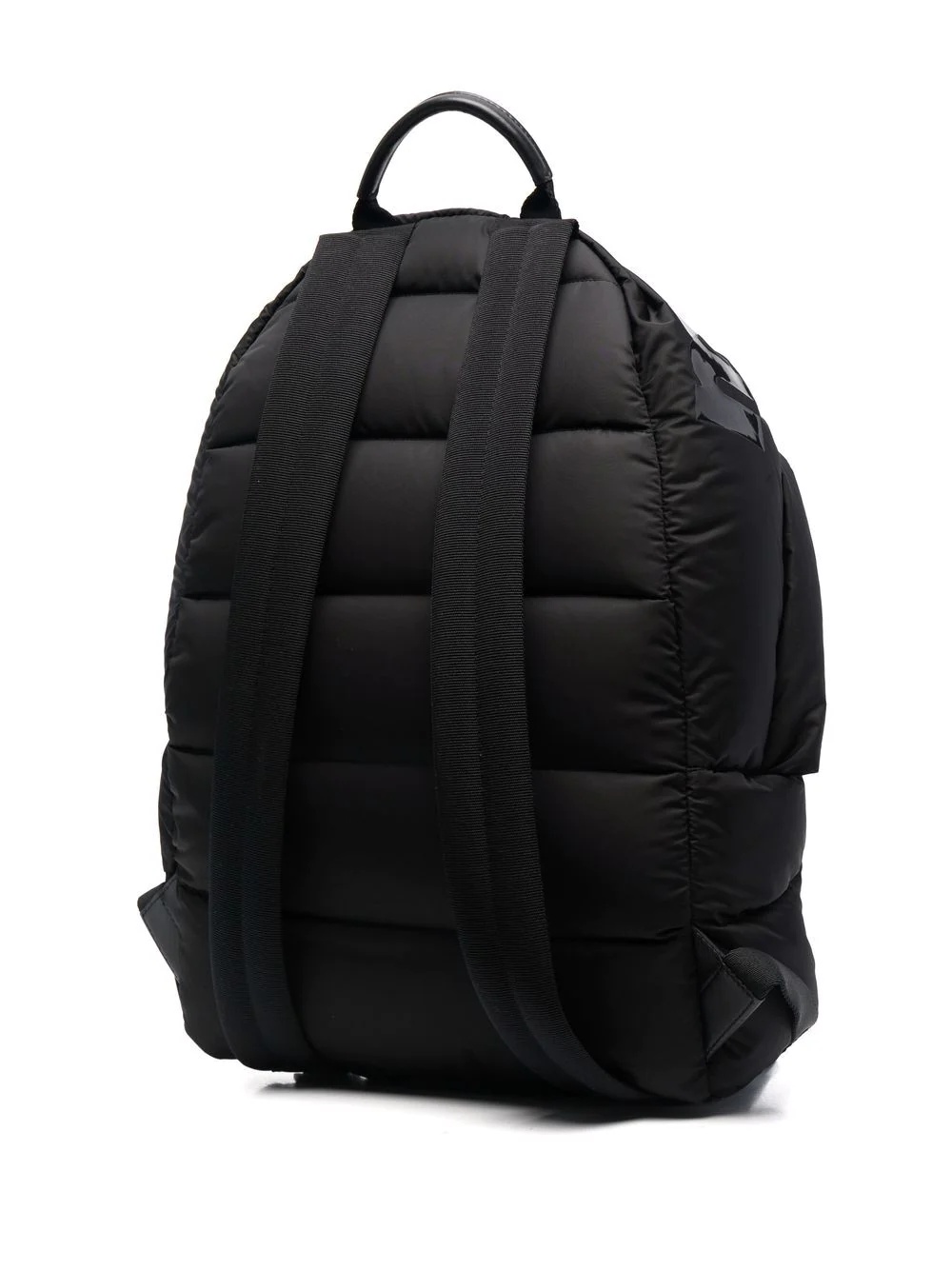 logo-patch feather-down padded backpack - 3