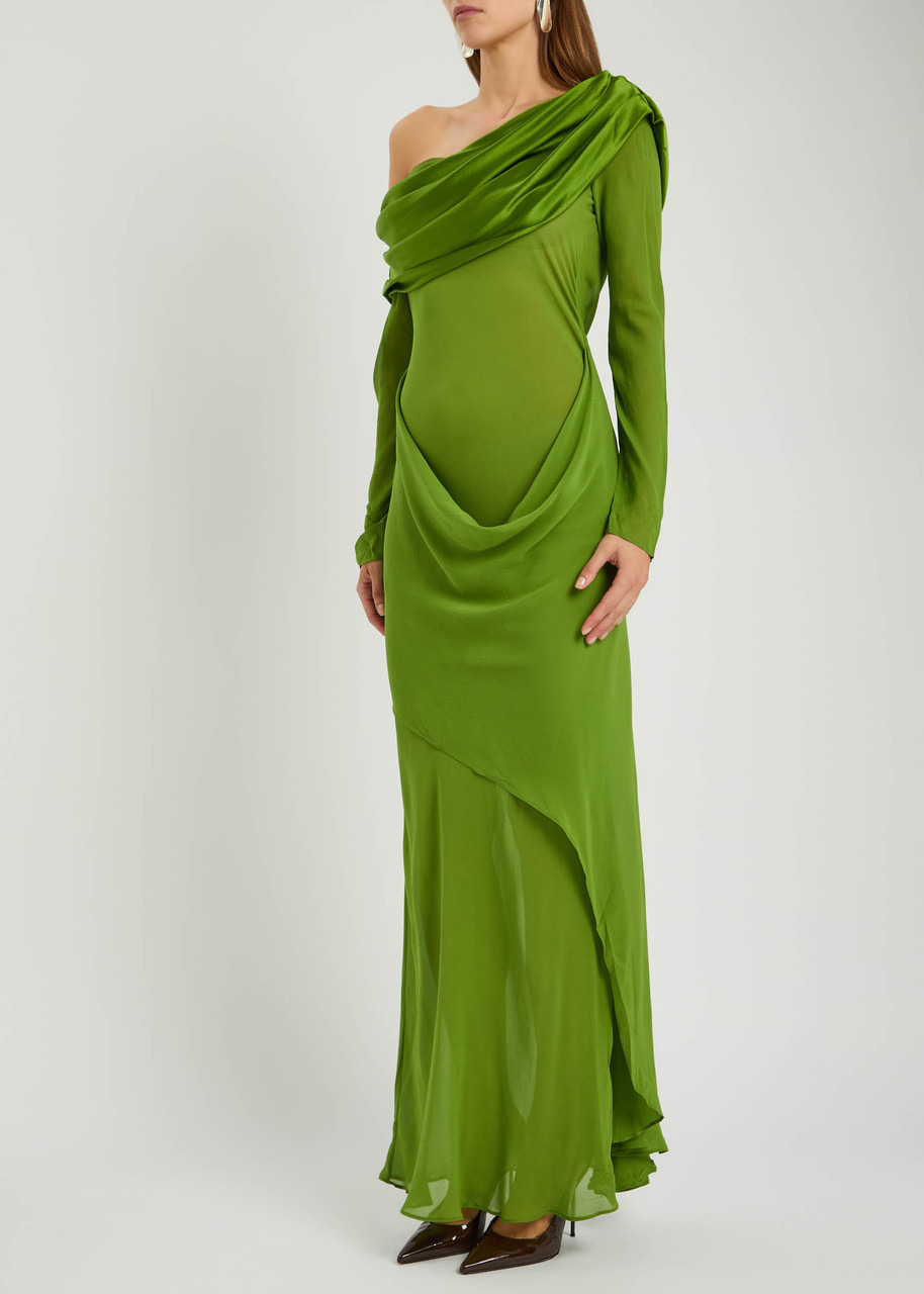 Christopher Esber Draped Silk-chiffon Gown - 2
