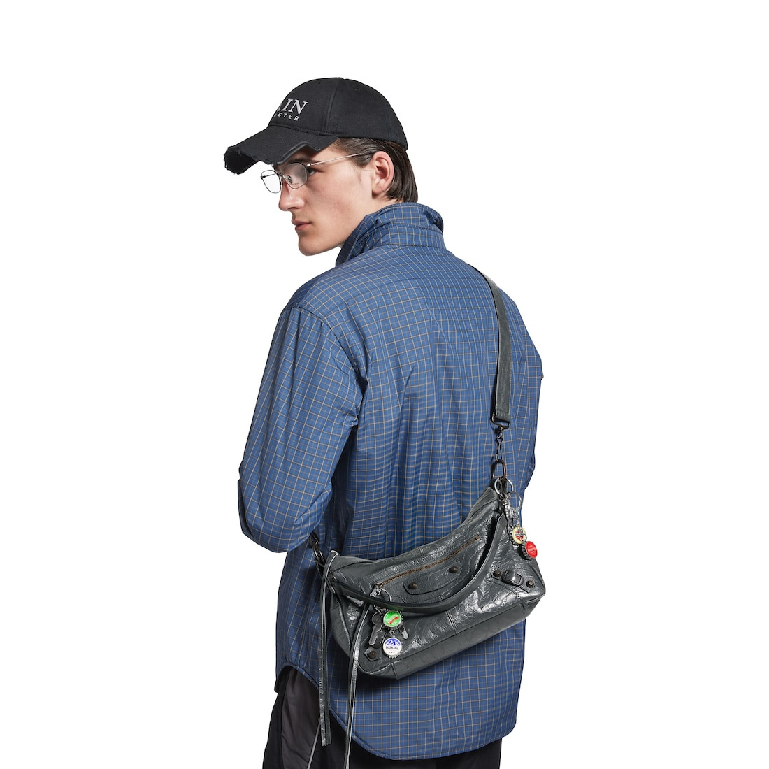 Men's Le City Moto Small With Charms in Volcanic Rock - 9