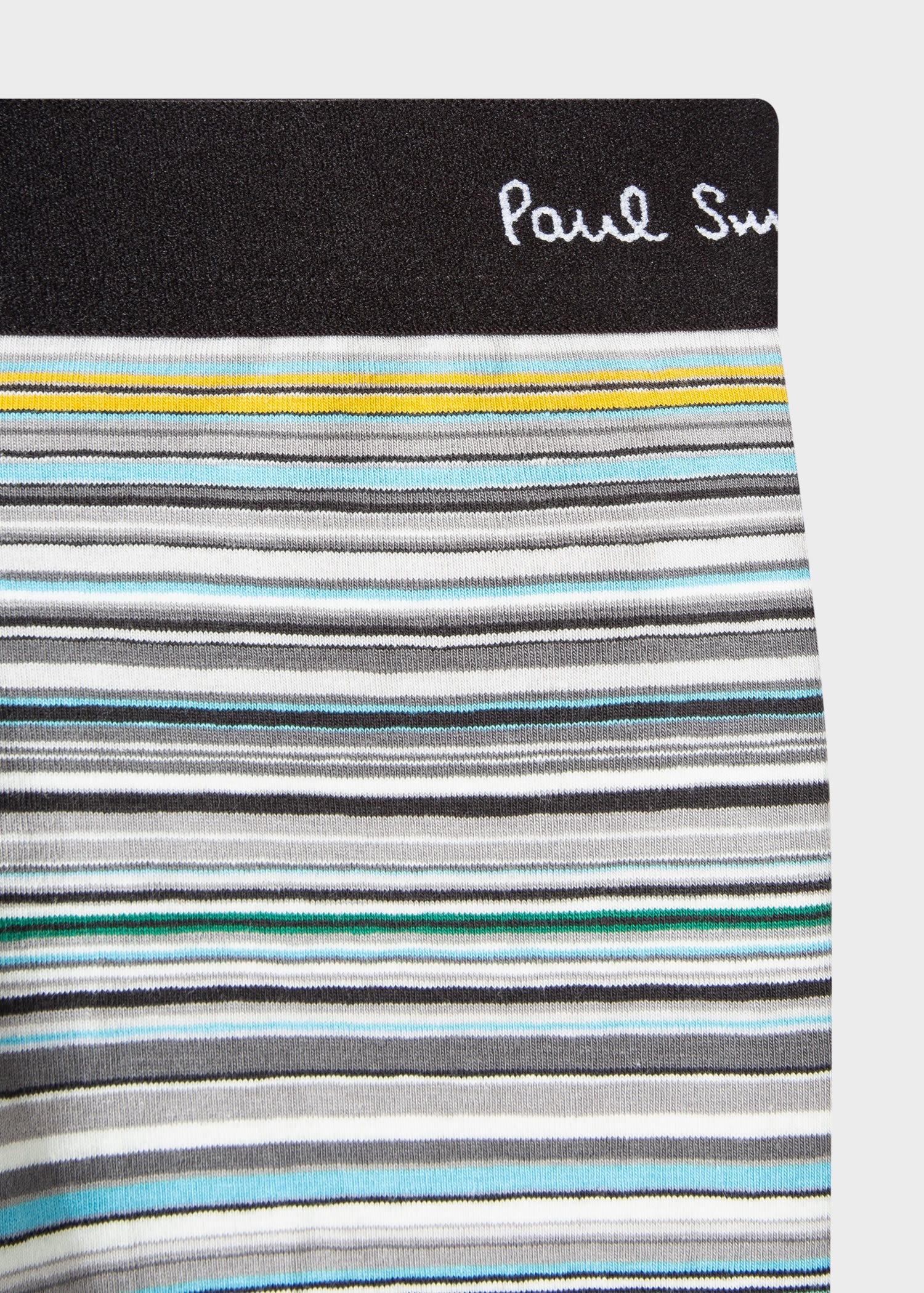 Grey 'Signature Stripe' Boxer Briefs - 3