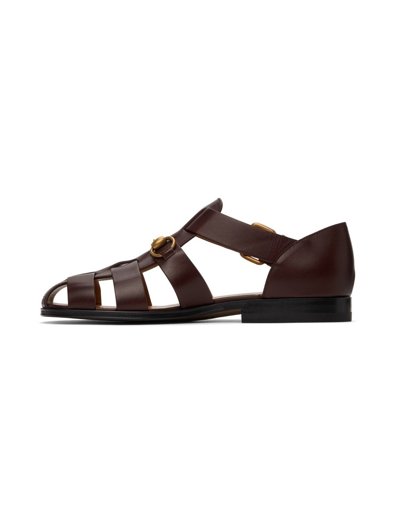 Horsebit fisherman sandals 3
