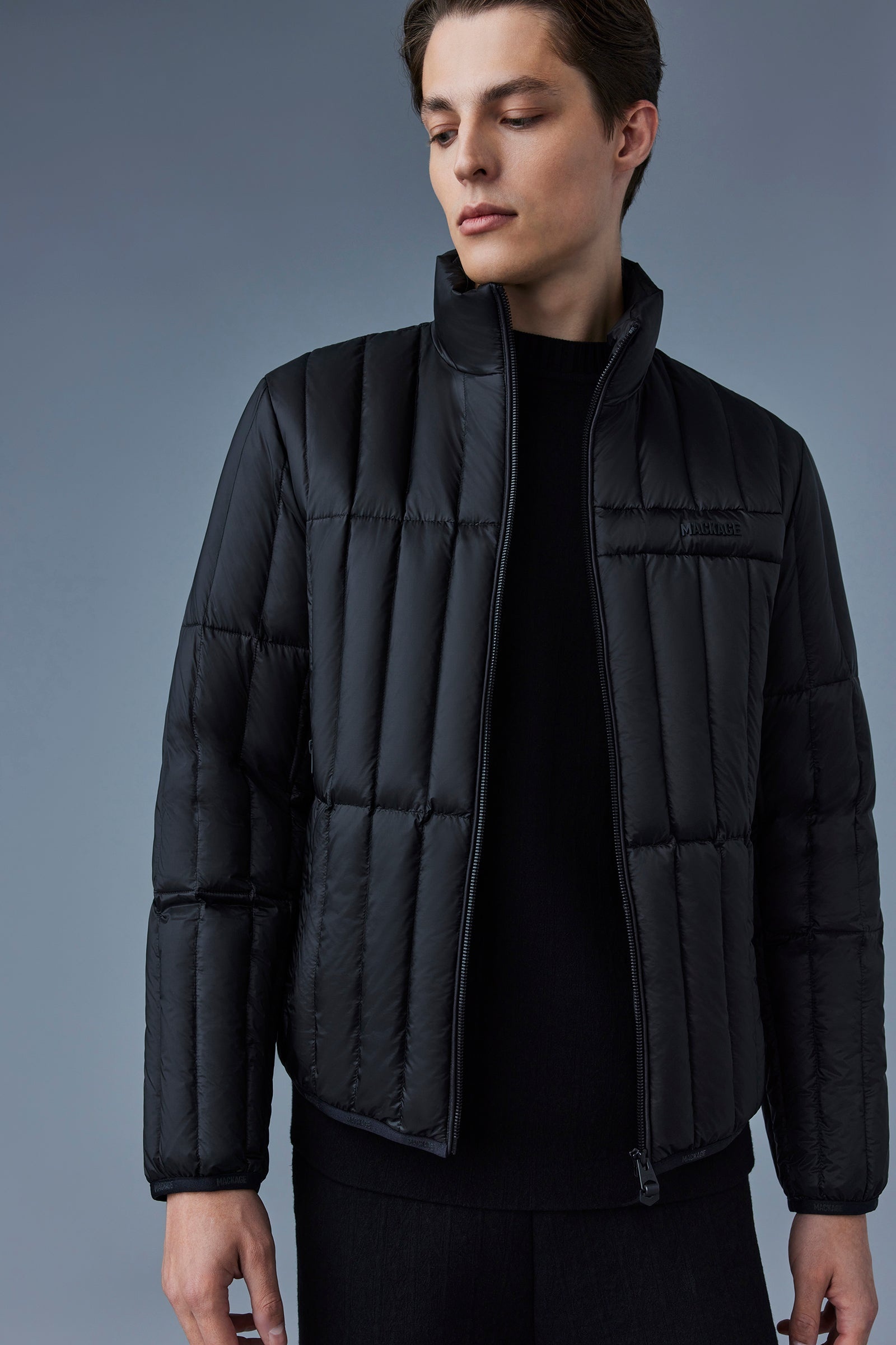 PHILIP Translucent ripstop light down jacket - 1