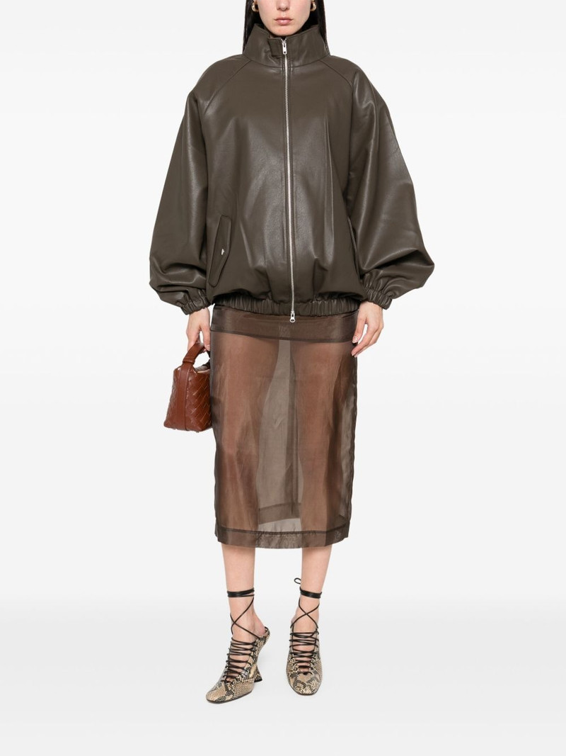 The Frankie Shop Senta bomber jacket outlook