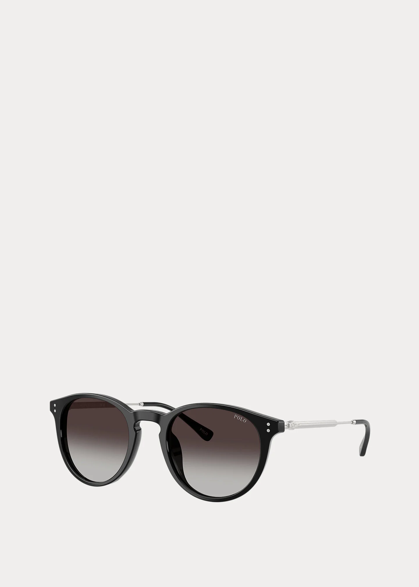 Pen-Temple Round Sunglasses - 1