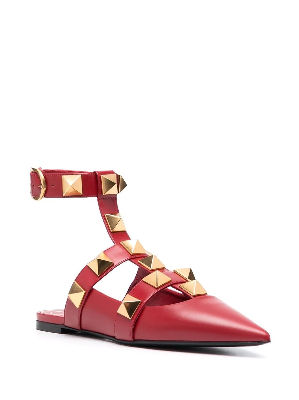 Roman Stud ballet flats - 2