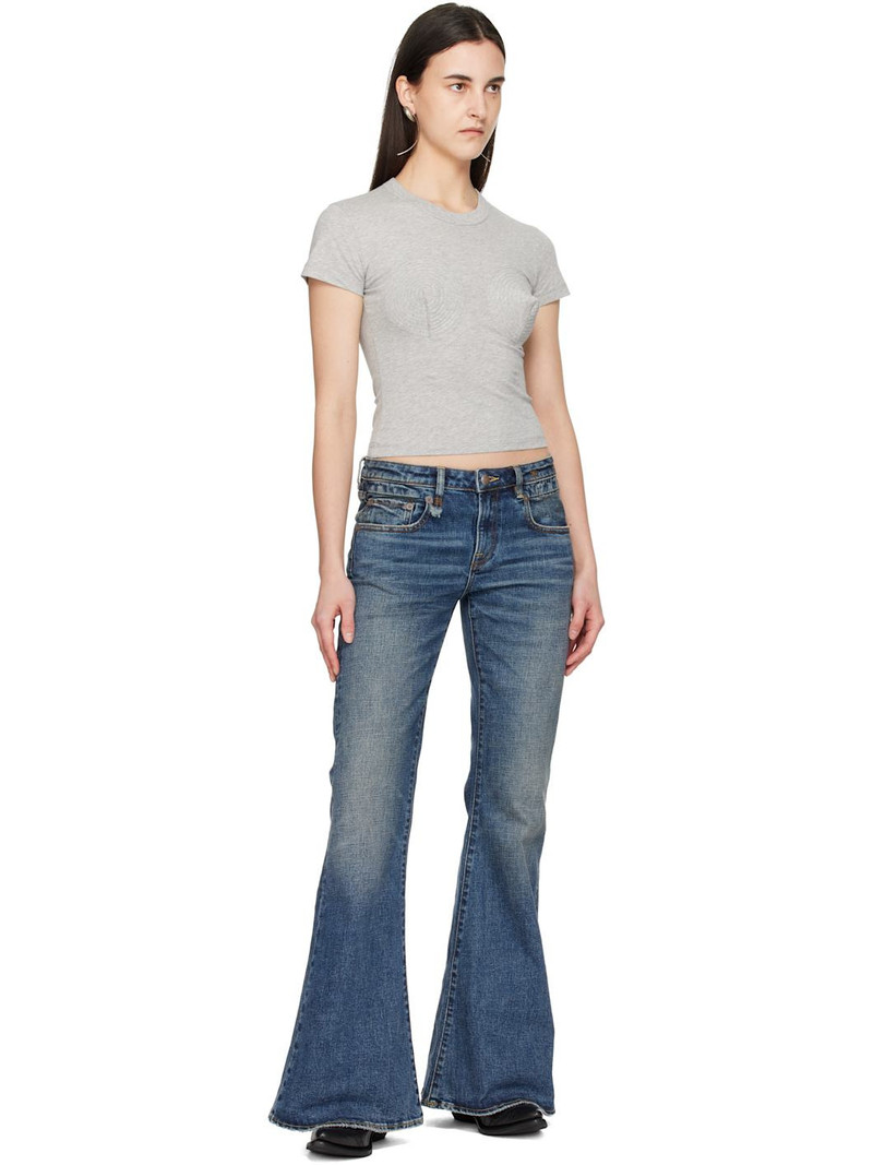 VAQUERA Gray Bullet Bra T-shirt outlook