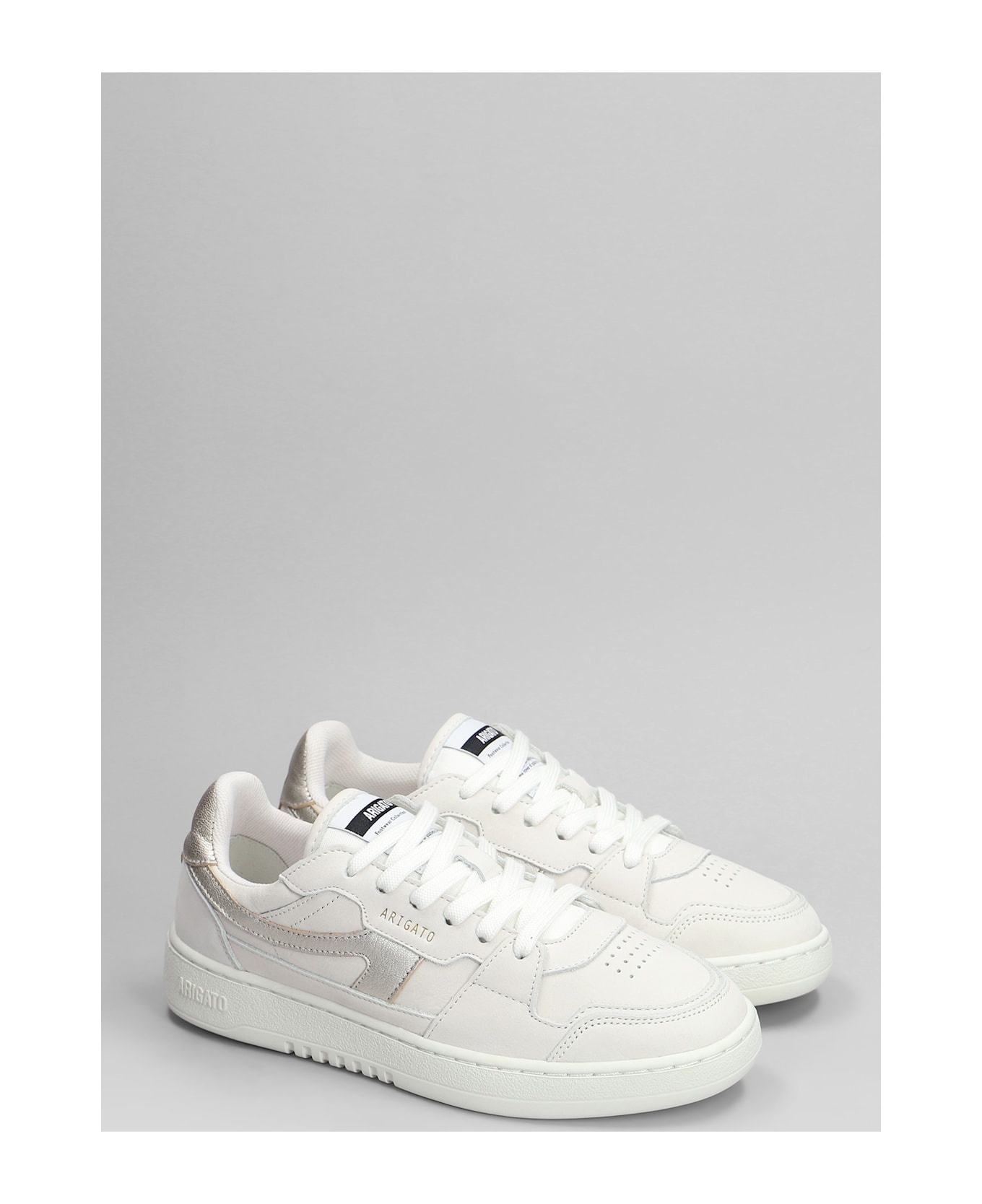 Dice-a Sneakers In White Leather - 2