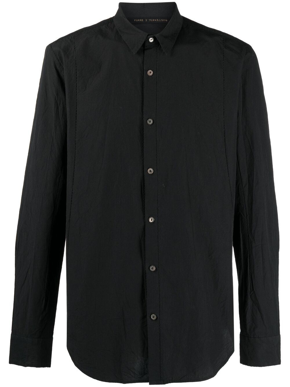 button-down fitted shirt - 1