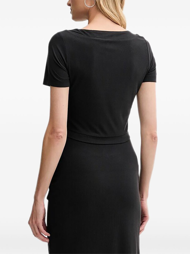 ribbed short-sleeve T-shirt 3